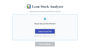 صفحه رابط کاربری نرم افزار کنترل موجودی ابری