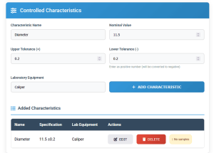 اطلاعات مشخصه کیفی درنسخه ابری نرم افزار SQFEAnalyst